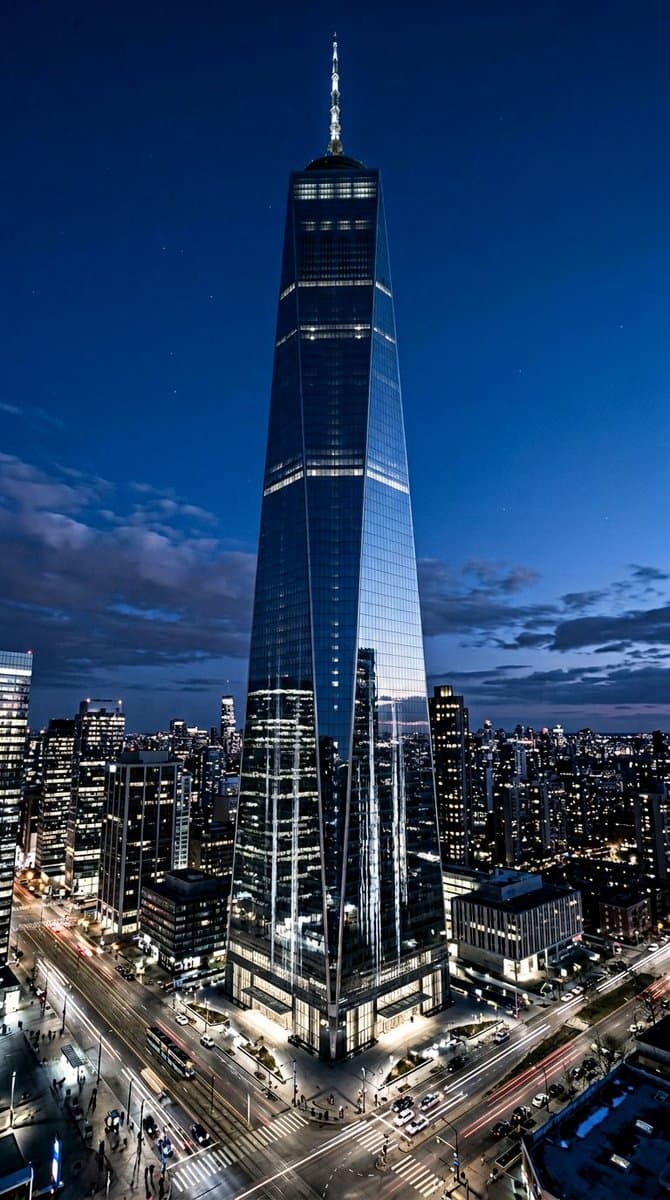Futuristic Skyscraper Image Prompt (Nano Banana 2) — example 1