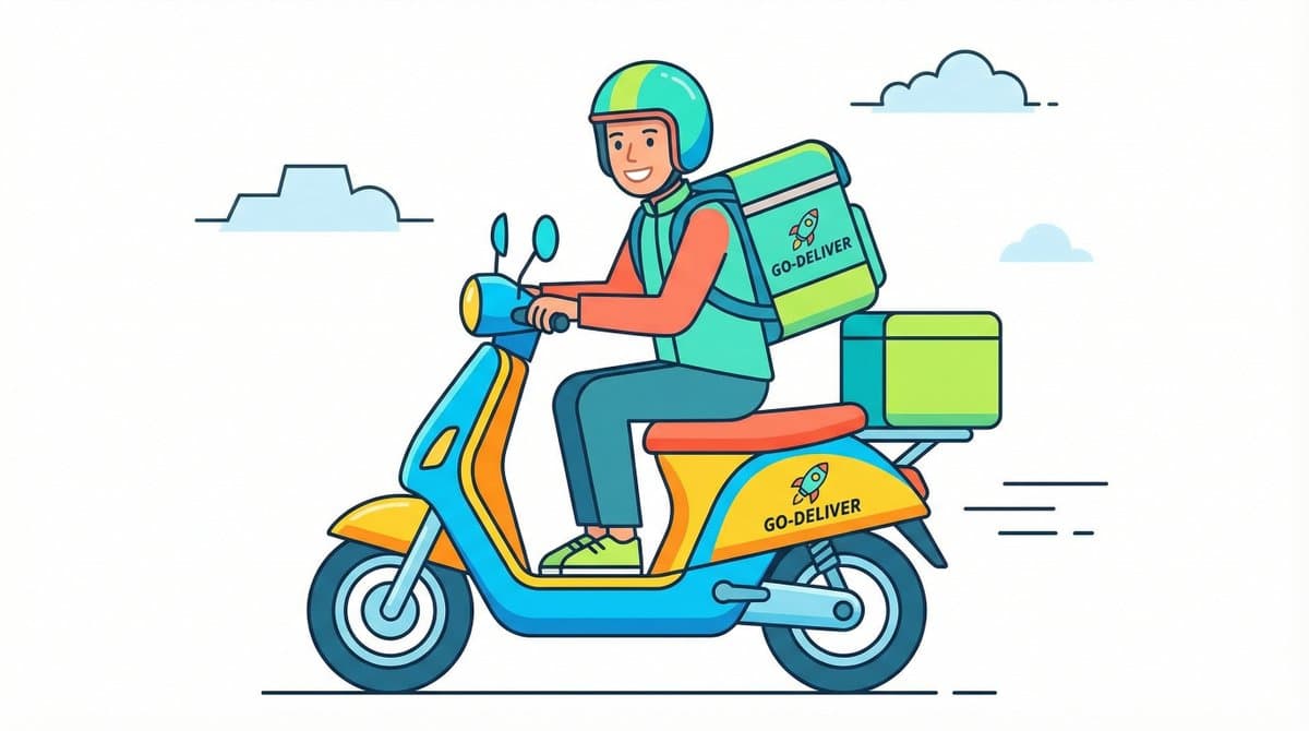 Flat UI/Startup Style Illustration Prompt — example 2