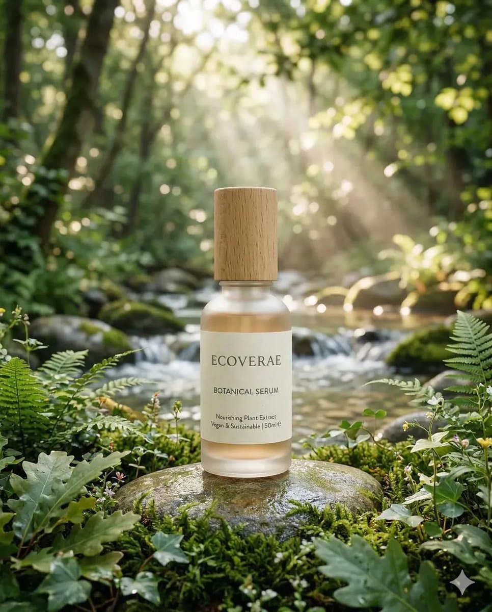 Eco-Friendly Skincare Product Photography — example 2