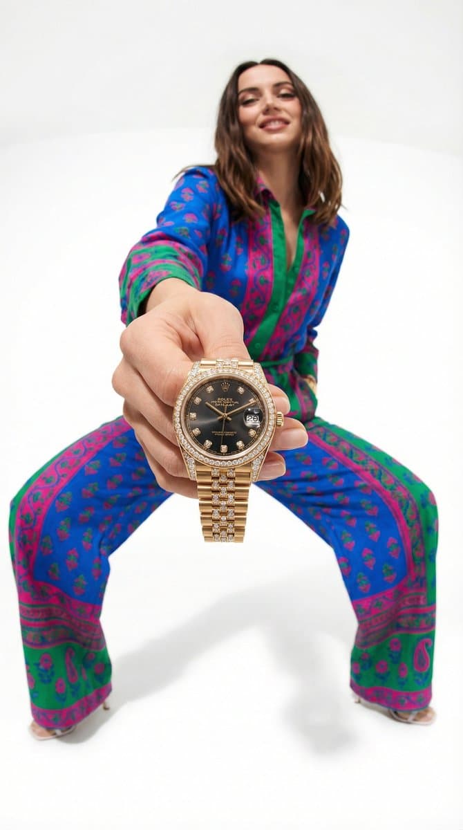Low-Angle Fashion Campaign Photograph — example 2