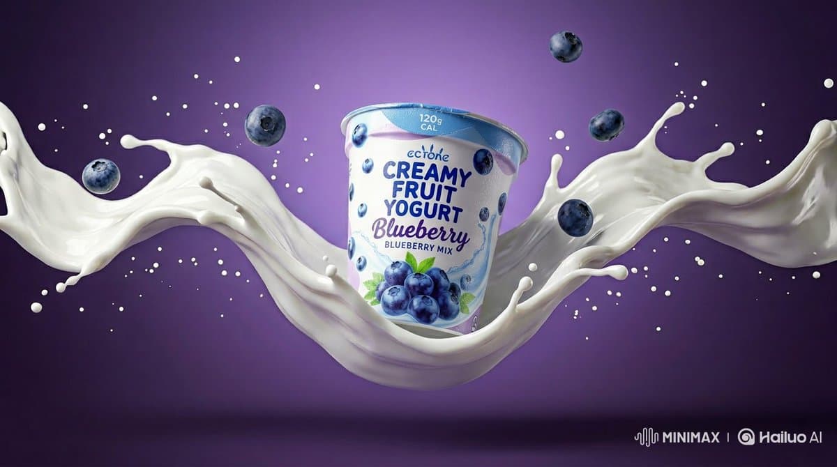 Ultra-Realistic Product Photography of Yogurt — example 4