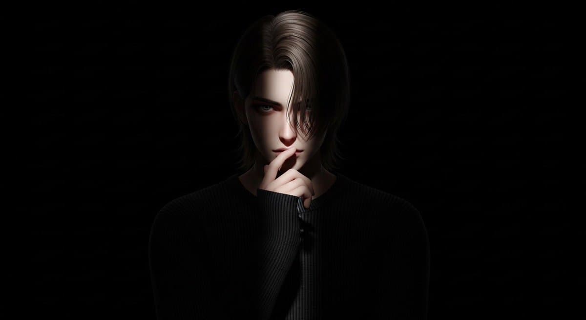Hyperrealistic Anime Spotlight Portrait Prompt — example 2