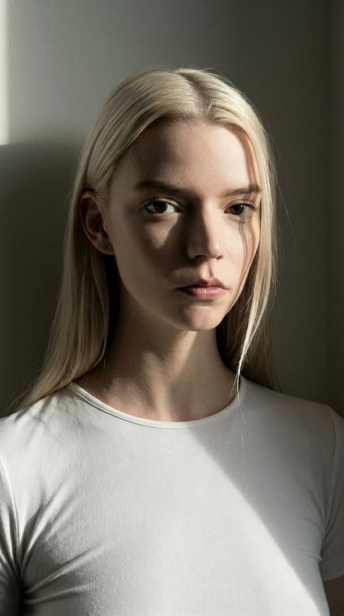 Anya Taylor Joy Inspired iPhone Editorial Close-up — example 2