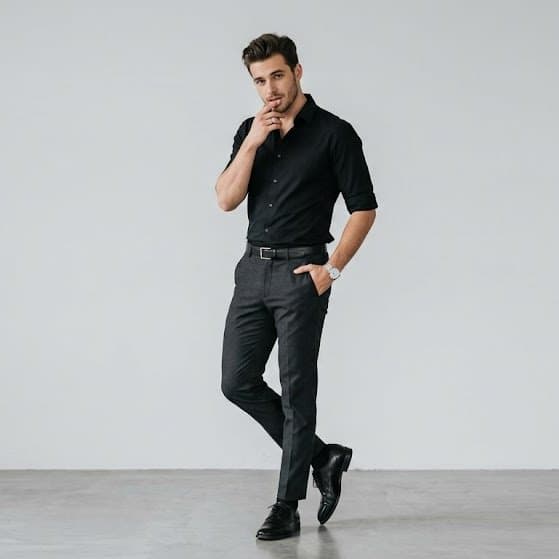 Minimalist Fashion Portrait Prompt for Google Gemini Nano Banana Pro — example 1