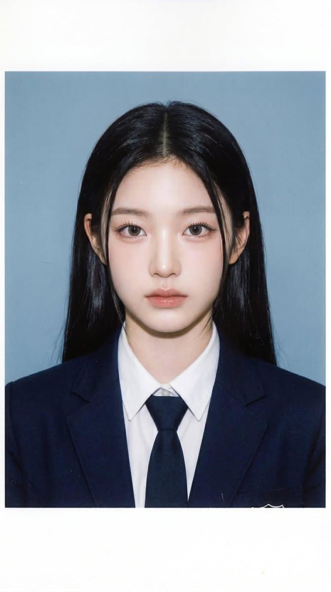 School ID Photo Portrait — example 1