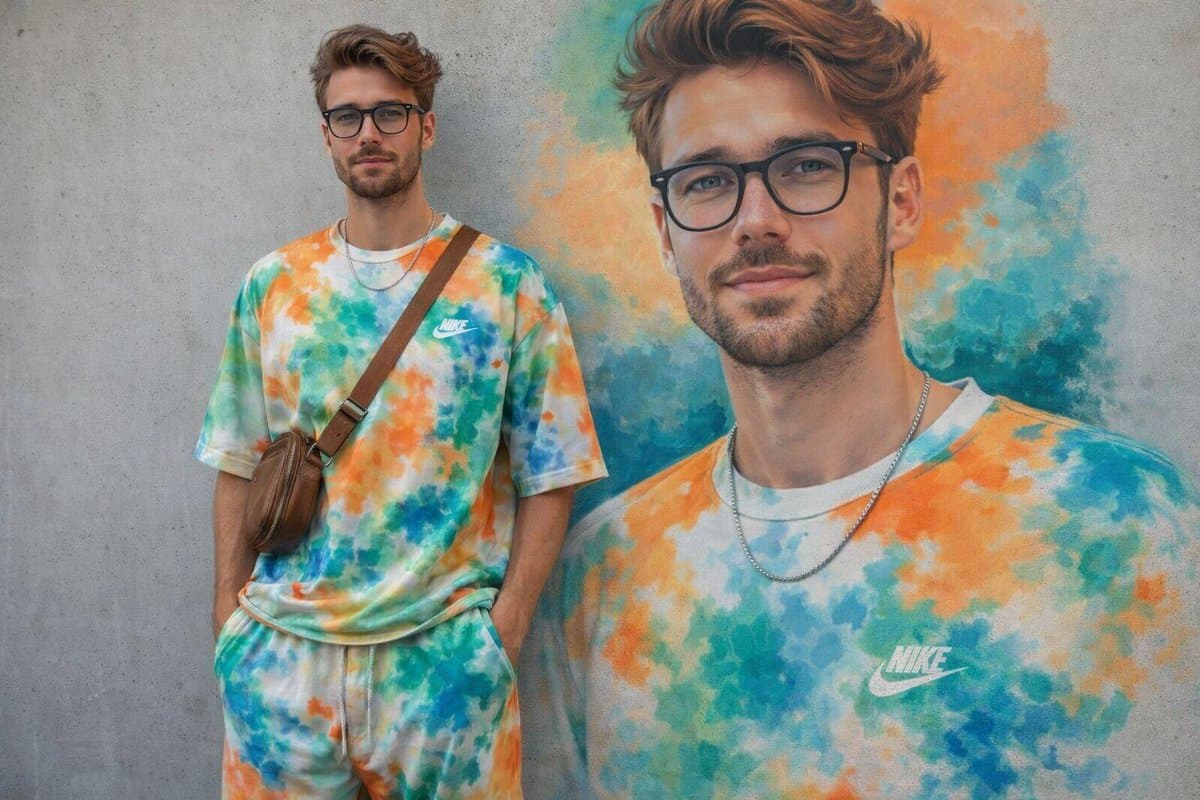 Minimal Mural Portrait — example 1