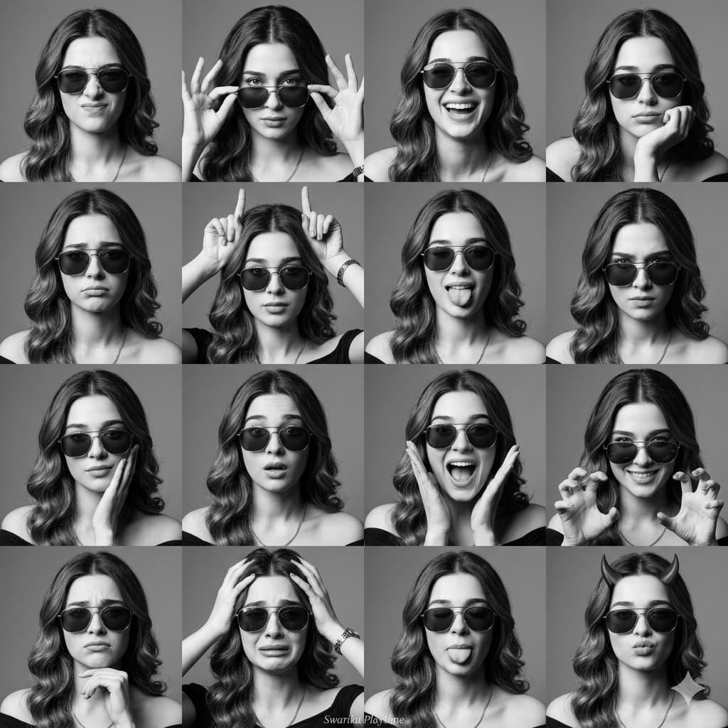Expressive Photobooth Grid — example 1