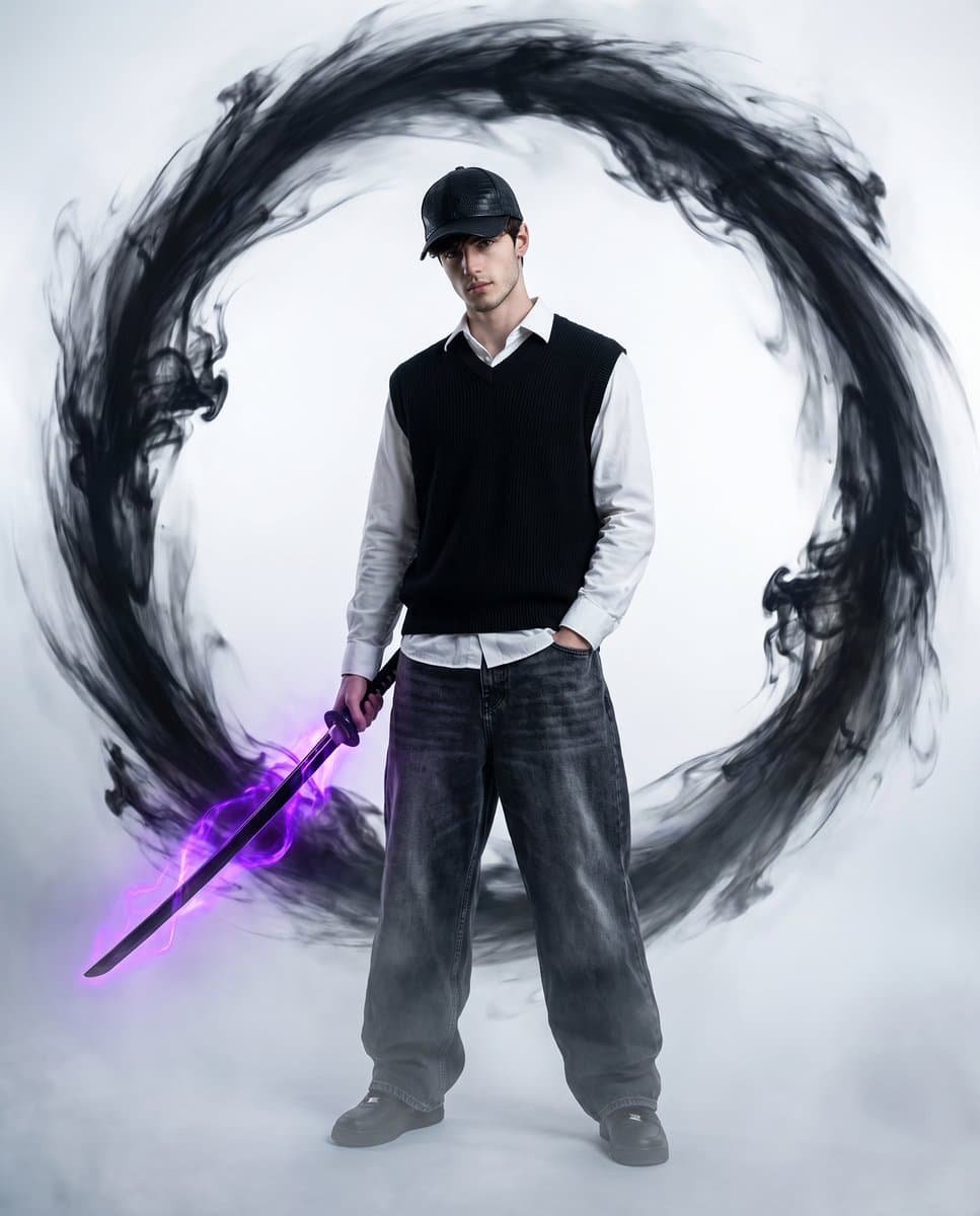 Vortex Katana Warrior — example 1