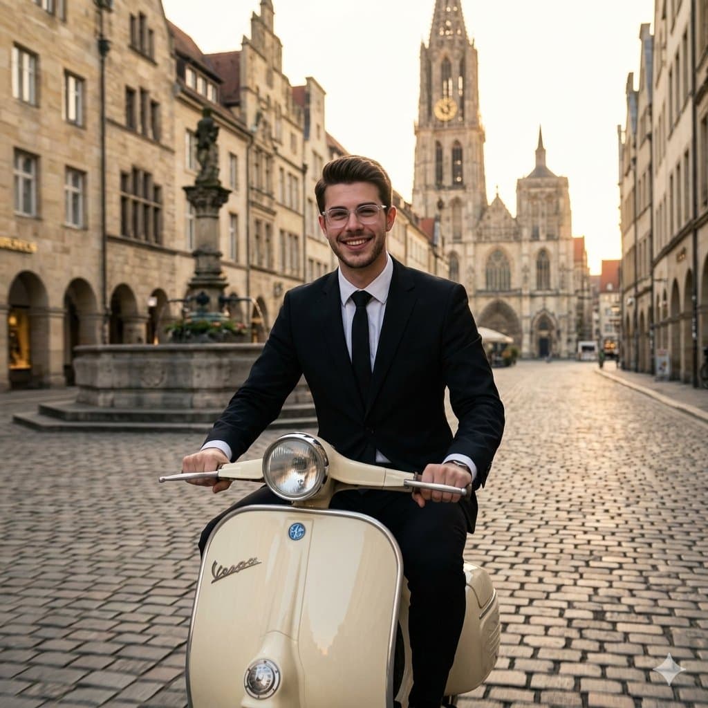 Vintage European Scooter Ride — example 1
