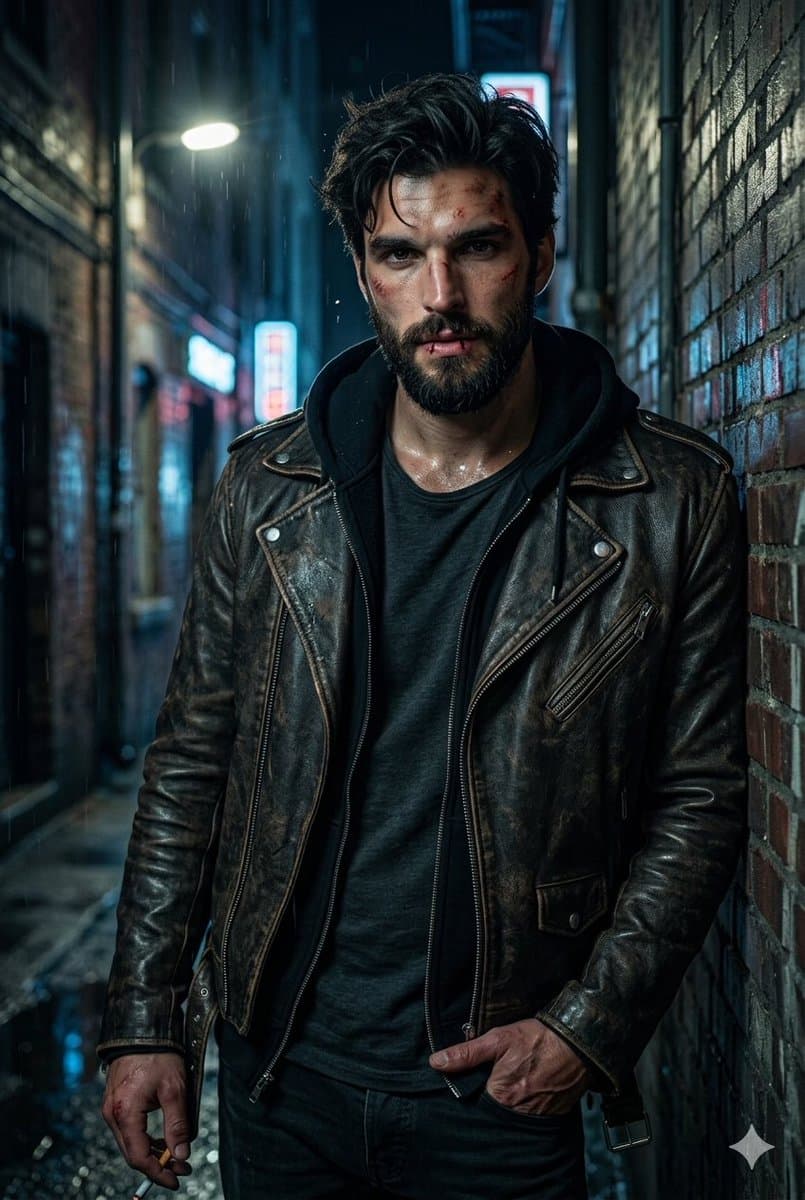Rugged Urban Portrait — example 1