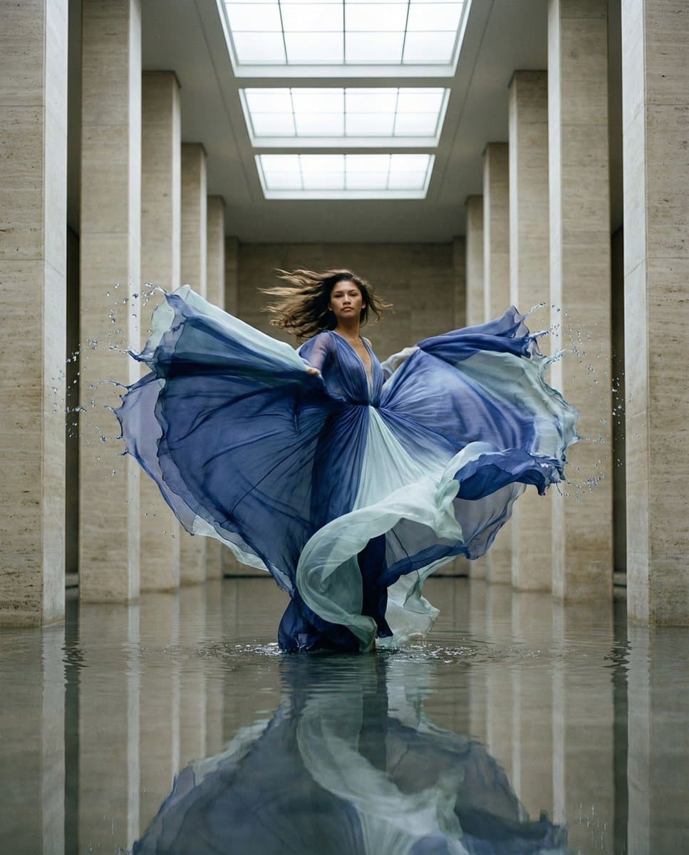 Cinematic Symmetrical Motion Portrait β example 2