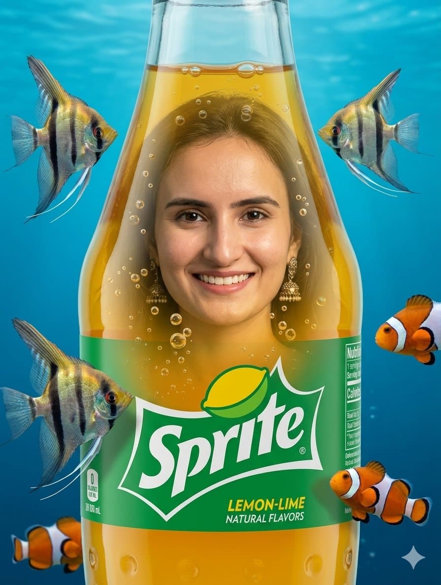 Surreal Sprite Bottle Artwork β example 1