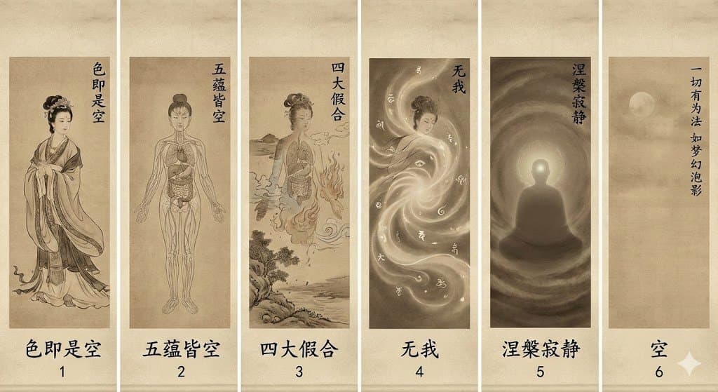 From beauty to emptiness: Buddhist deconstruction of form — example 1