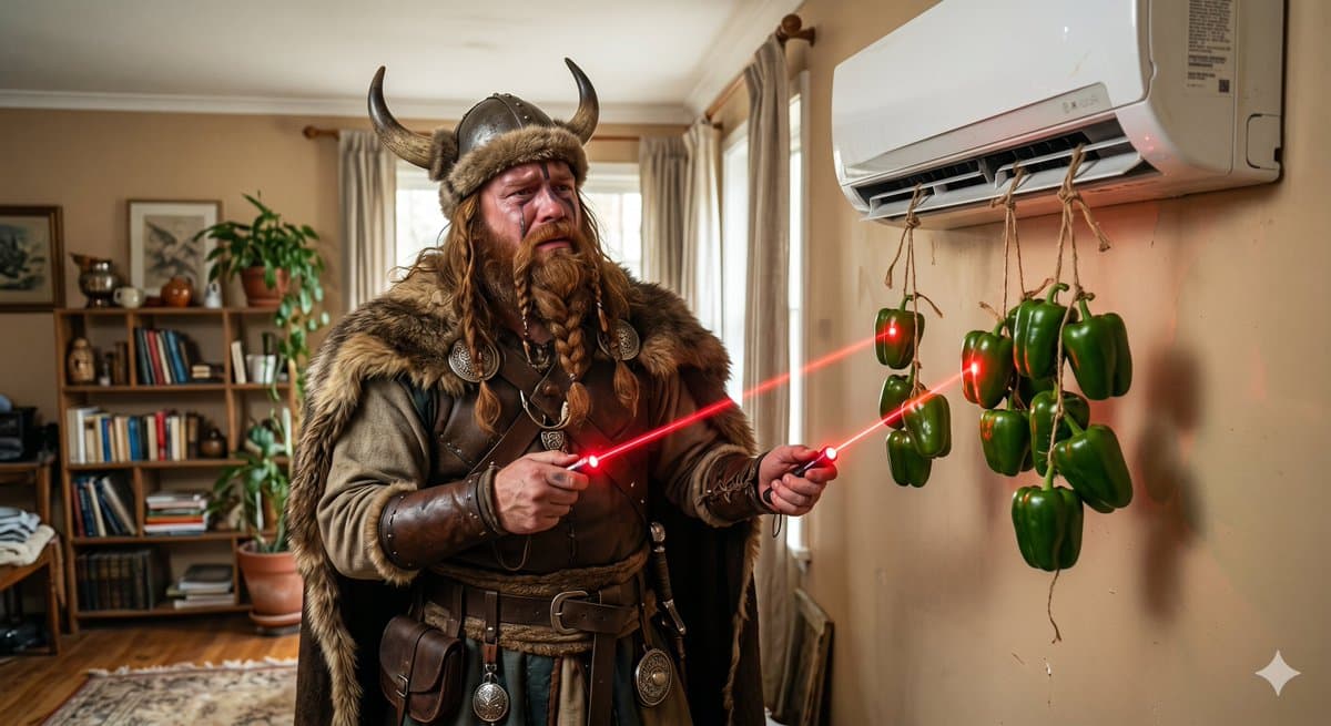 Bell Peppers versus Viking Battle — example 1