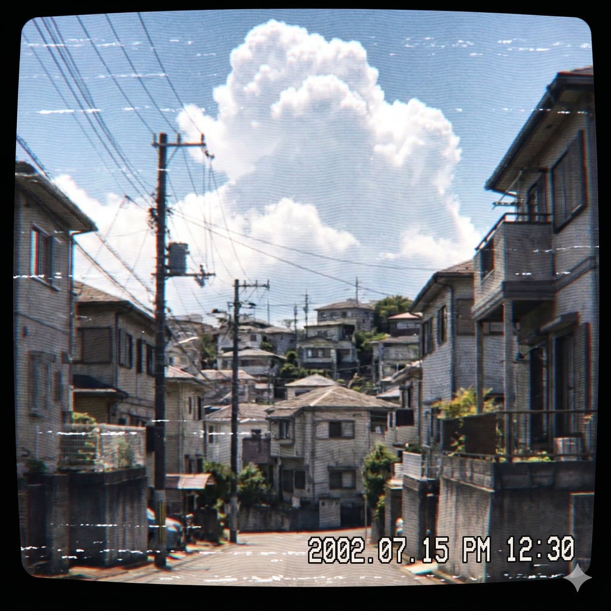 Retro 2000s Japanese Suburb — example 3