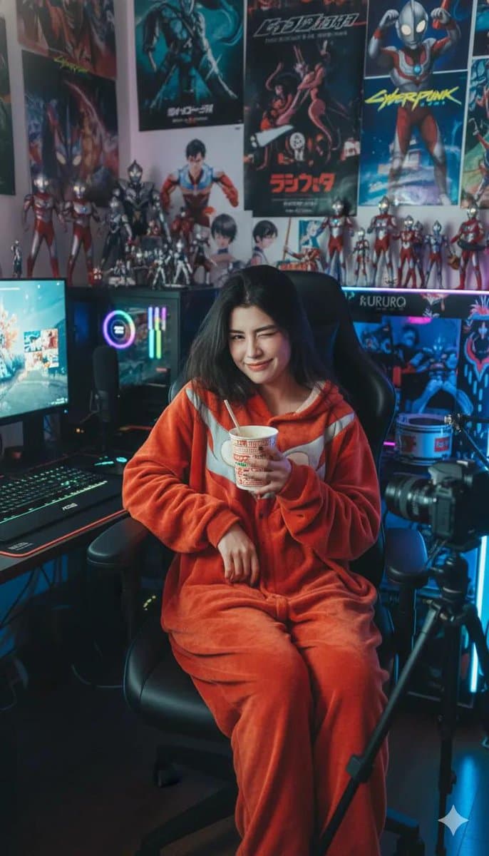 Cosy Gamer Girl Room Aesthetic — example 2