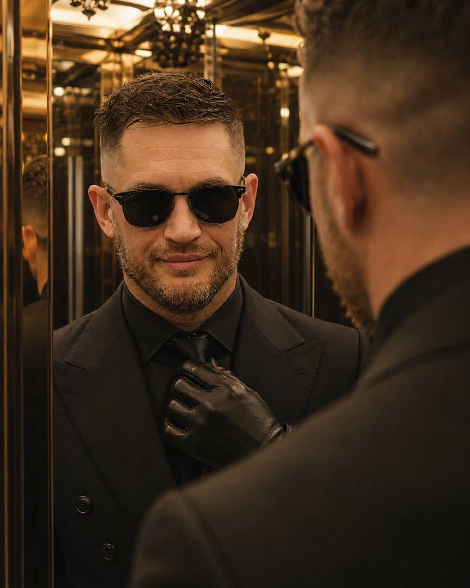 Luxury Hotel Elevator Portrait — example 2