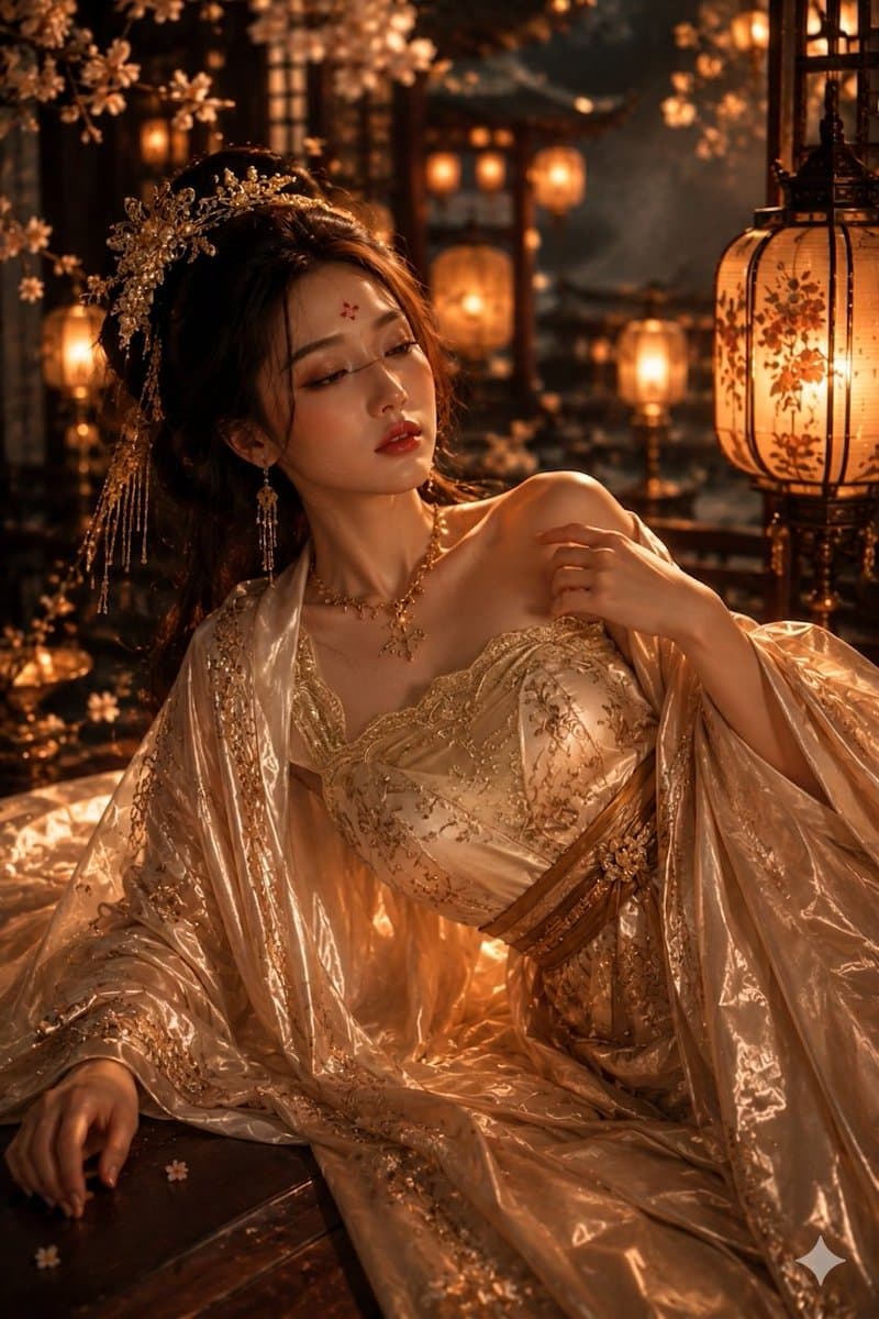 Ancient Chinese Empress Palace Portrait — example 1