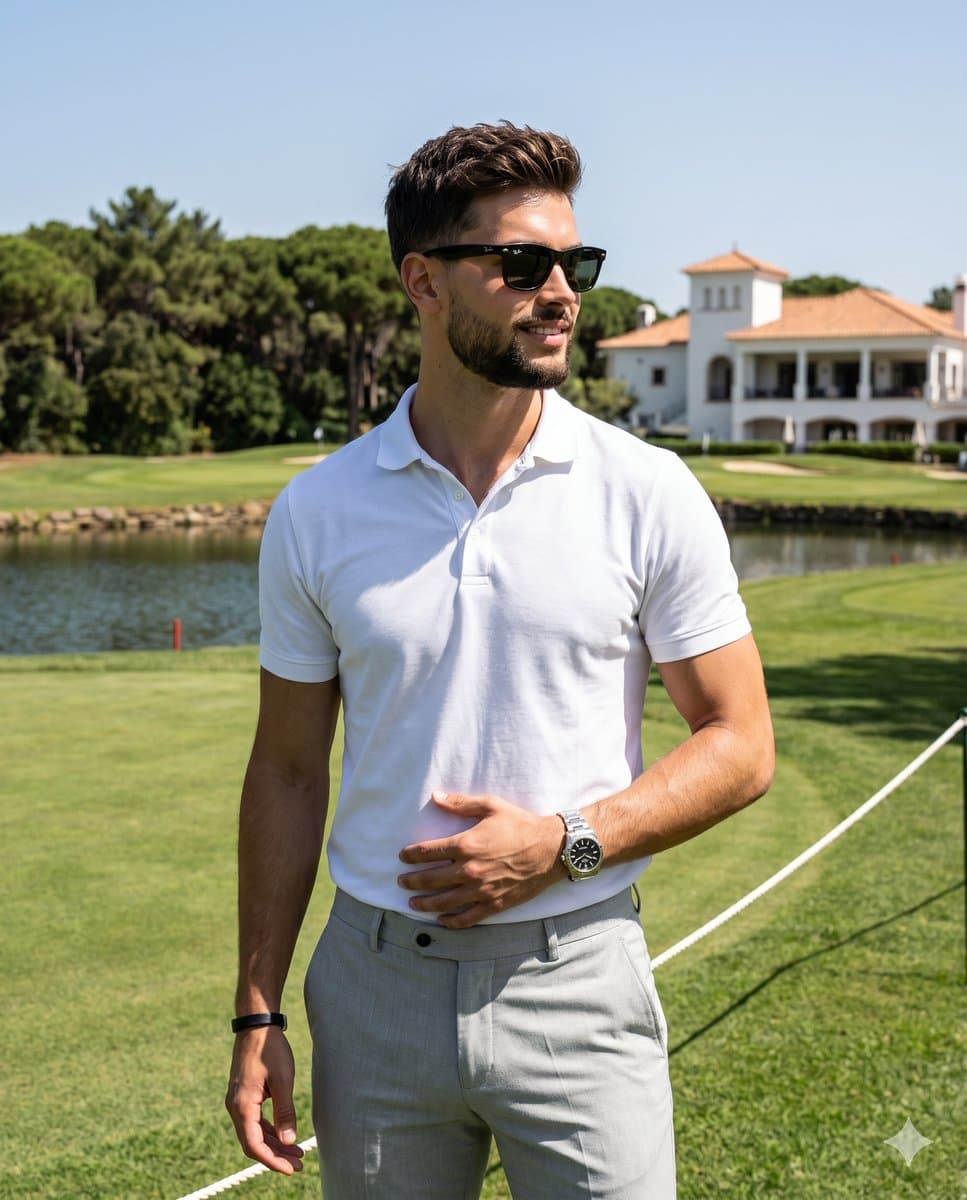Luxury Golf Course Fairway Portrait — example 1
