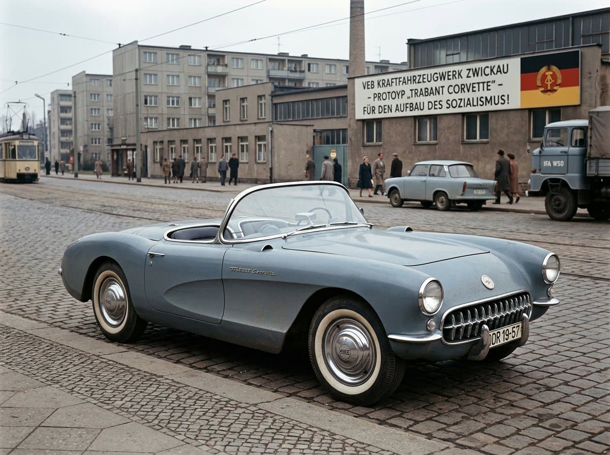 GDR Alternate History Car Design — example 1