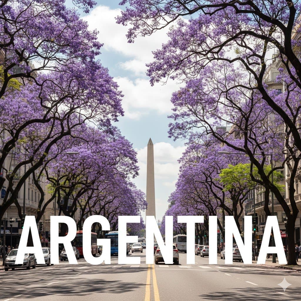 Buenos Aires avenue lettering scene — example 1