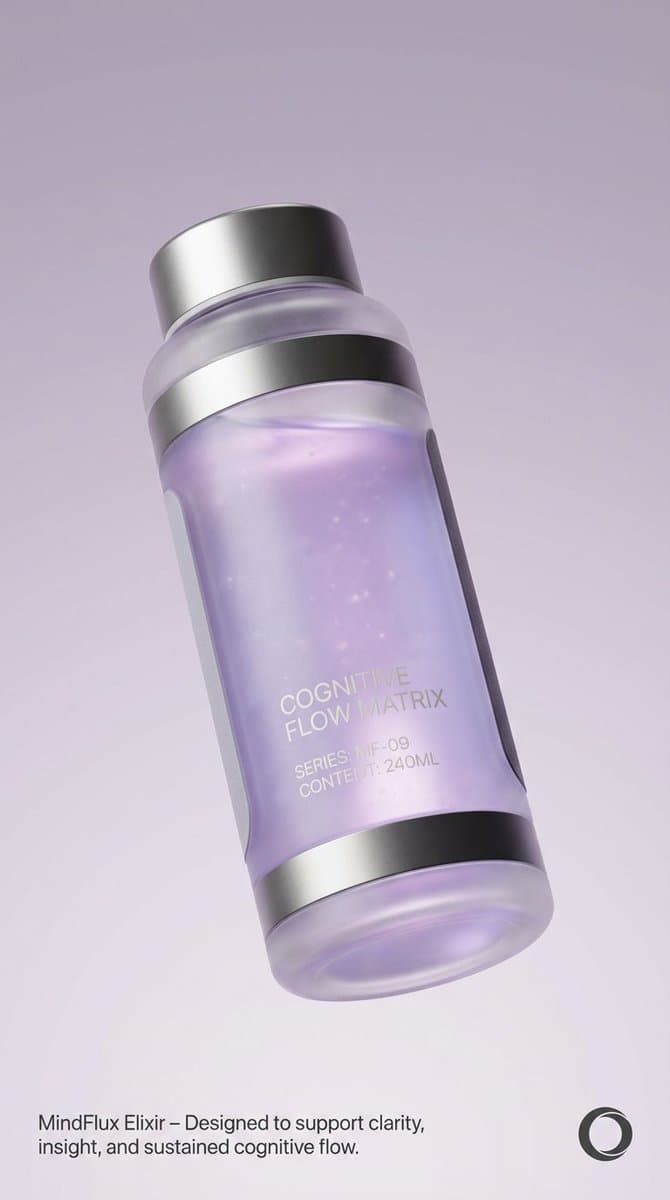 Cosmic Product Photography: Futuristic Energy Serum — example 4