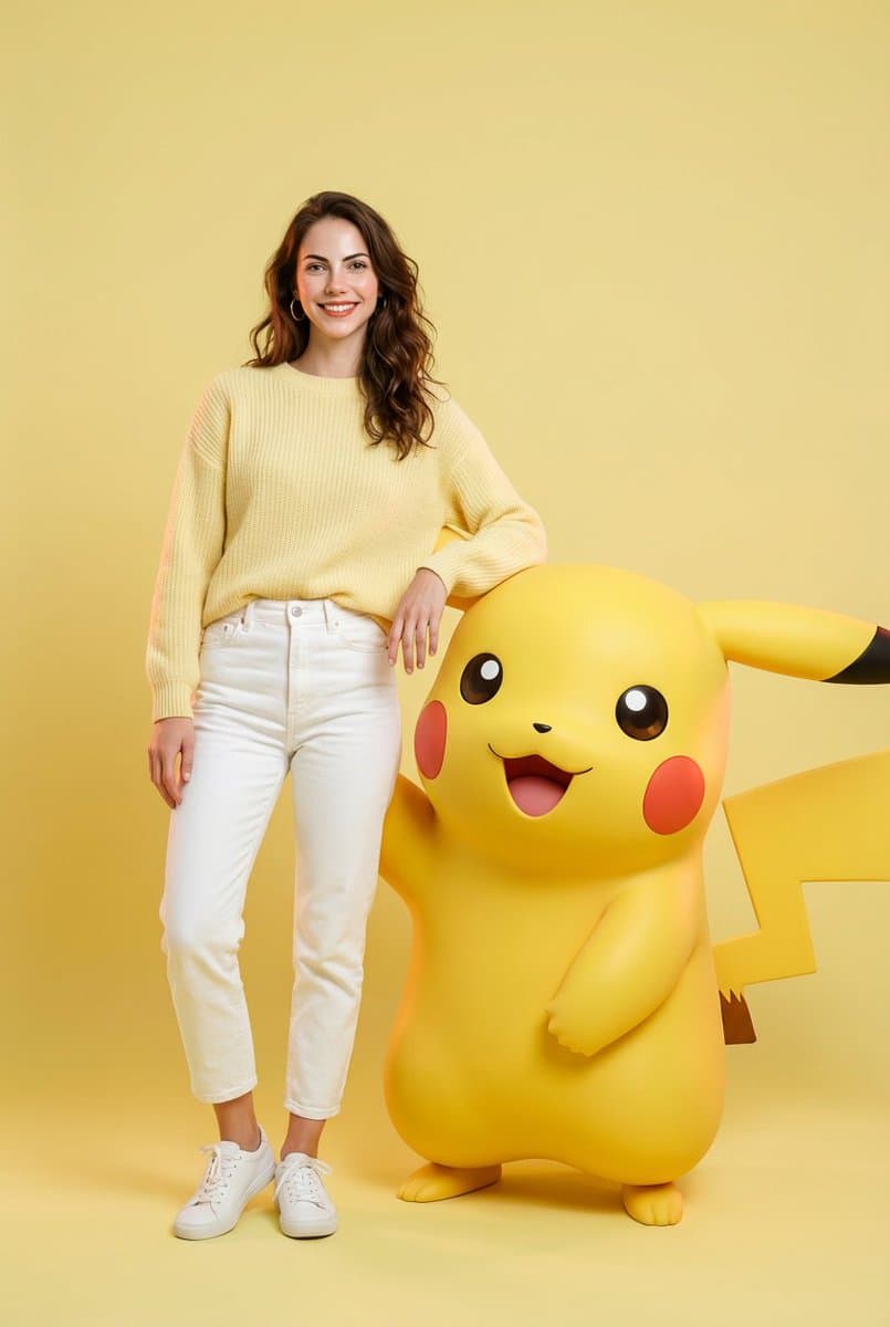 Playful Fashion Shoot with Giant Bugs Bunny — example 2