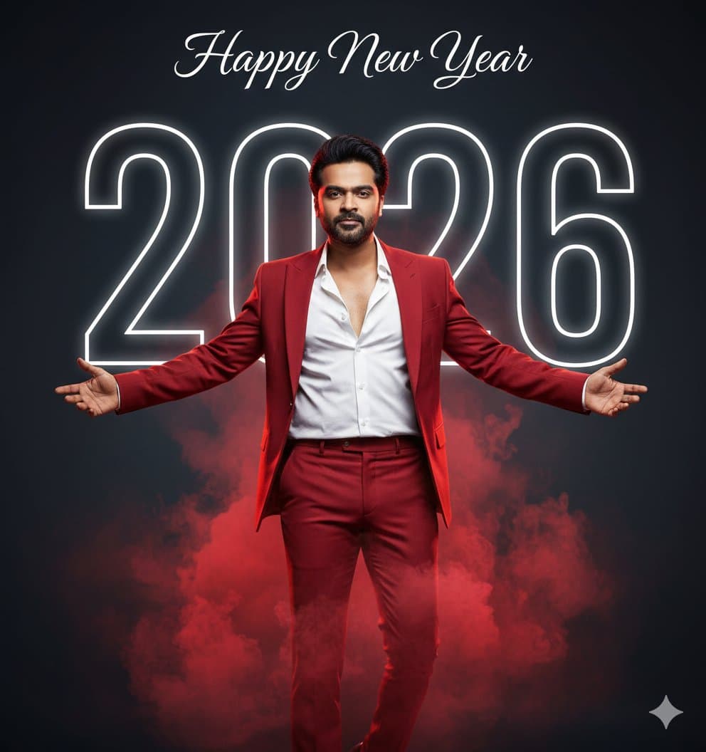 Happy New Year 2026 Cinematic Portrait — example 3
