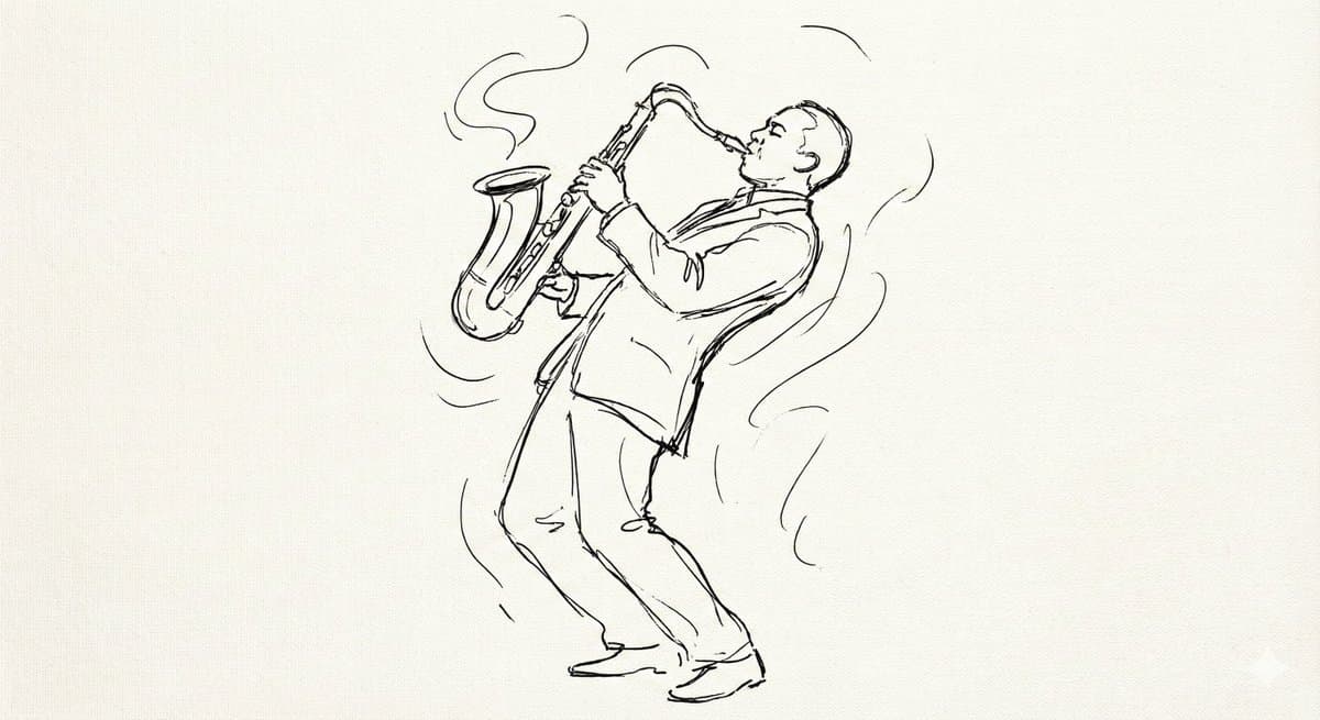 Minimal Ink Gesture Sketch Image Generation Prompt — example 3