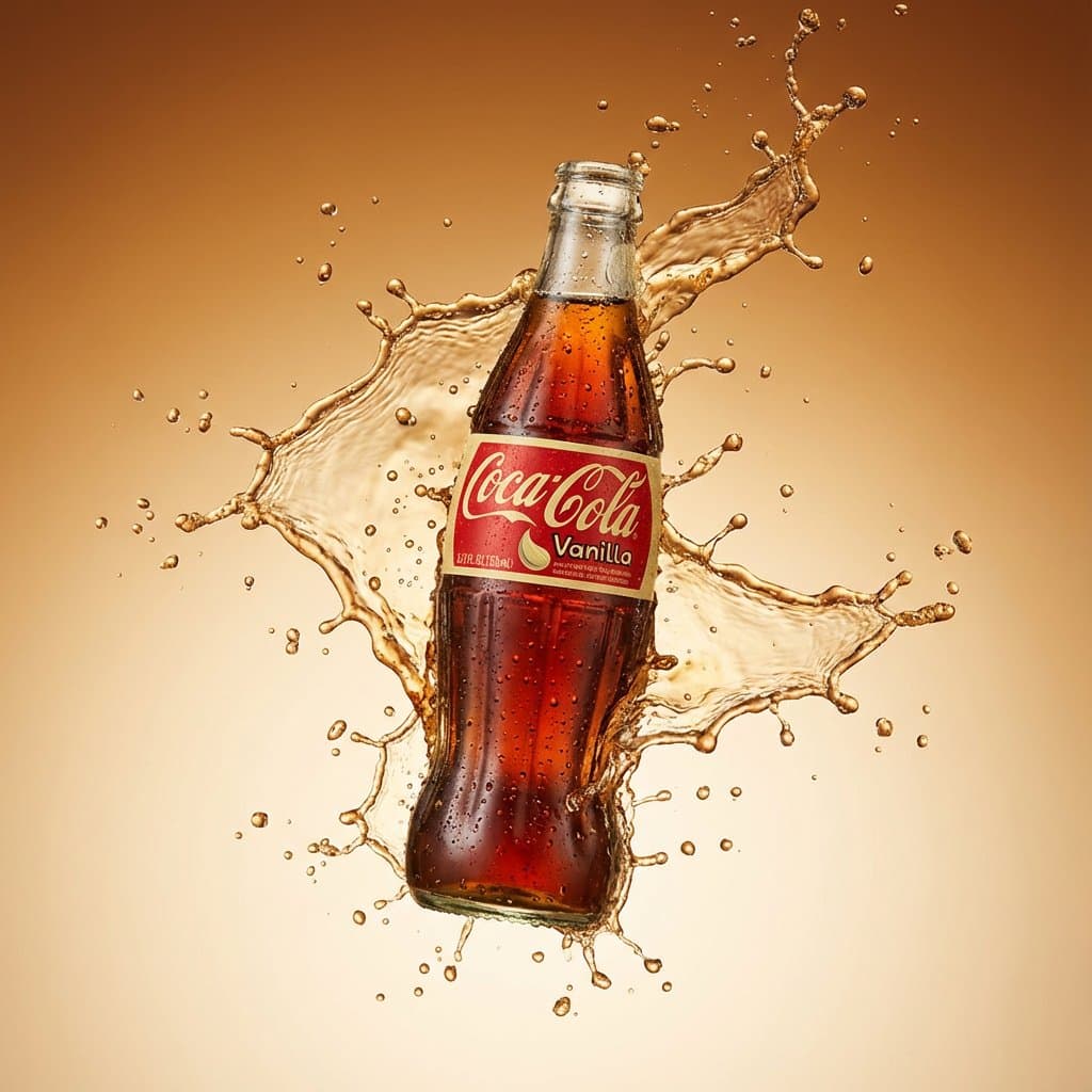 Hyper-Realistic Product Photography with Liquid Splash — example 2