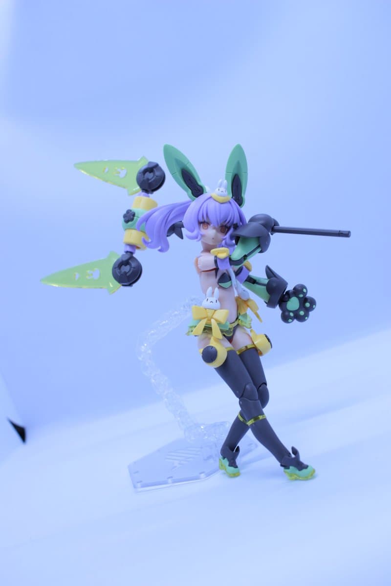 Low-Poly Character Figure of Megami Device — example 1