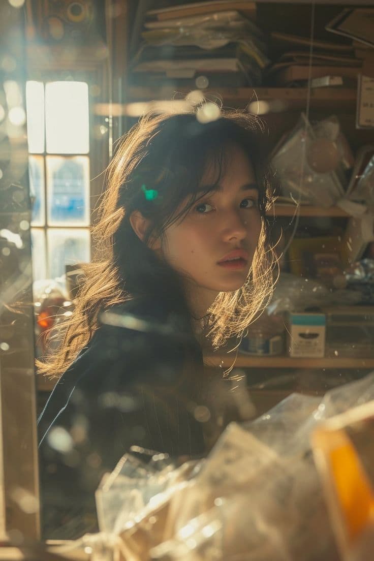 Cinematic Profile Portrait Prompt with Backlighting and Bokeh — example 1