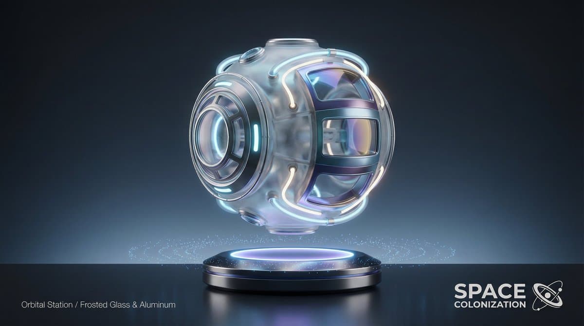 Futuristic Sci-Fi Still Life Photography Template — example 1