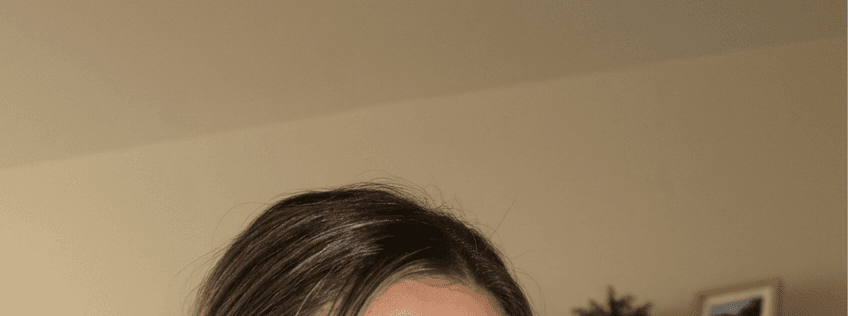 Close-Up Selfie Portrait with Soft Indoor Lighting — example 1