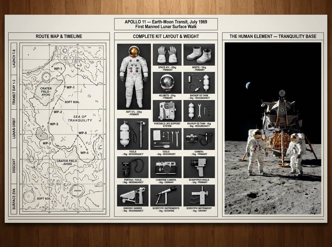 Expedition Planning Board Collage Prompt — example 1