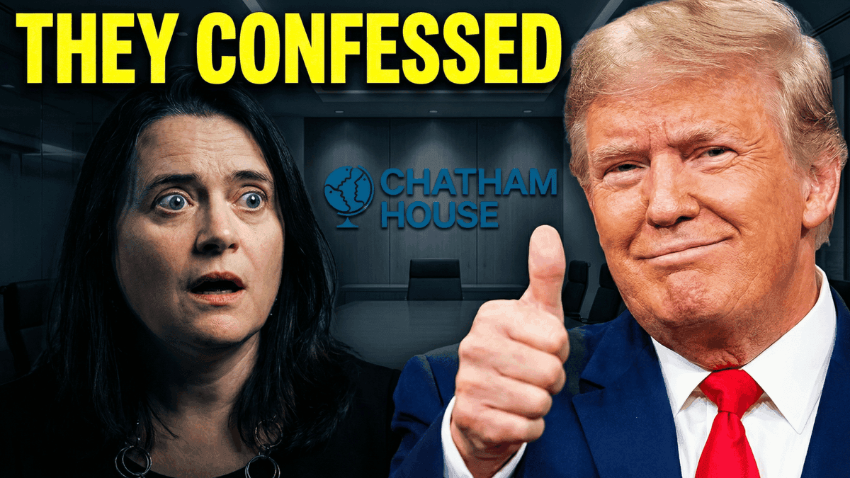 YouTube Thumbnail: Trump vs. Chatham House Reaction — example 1