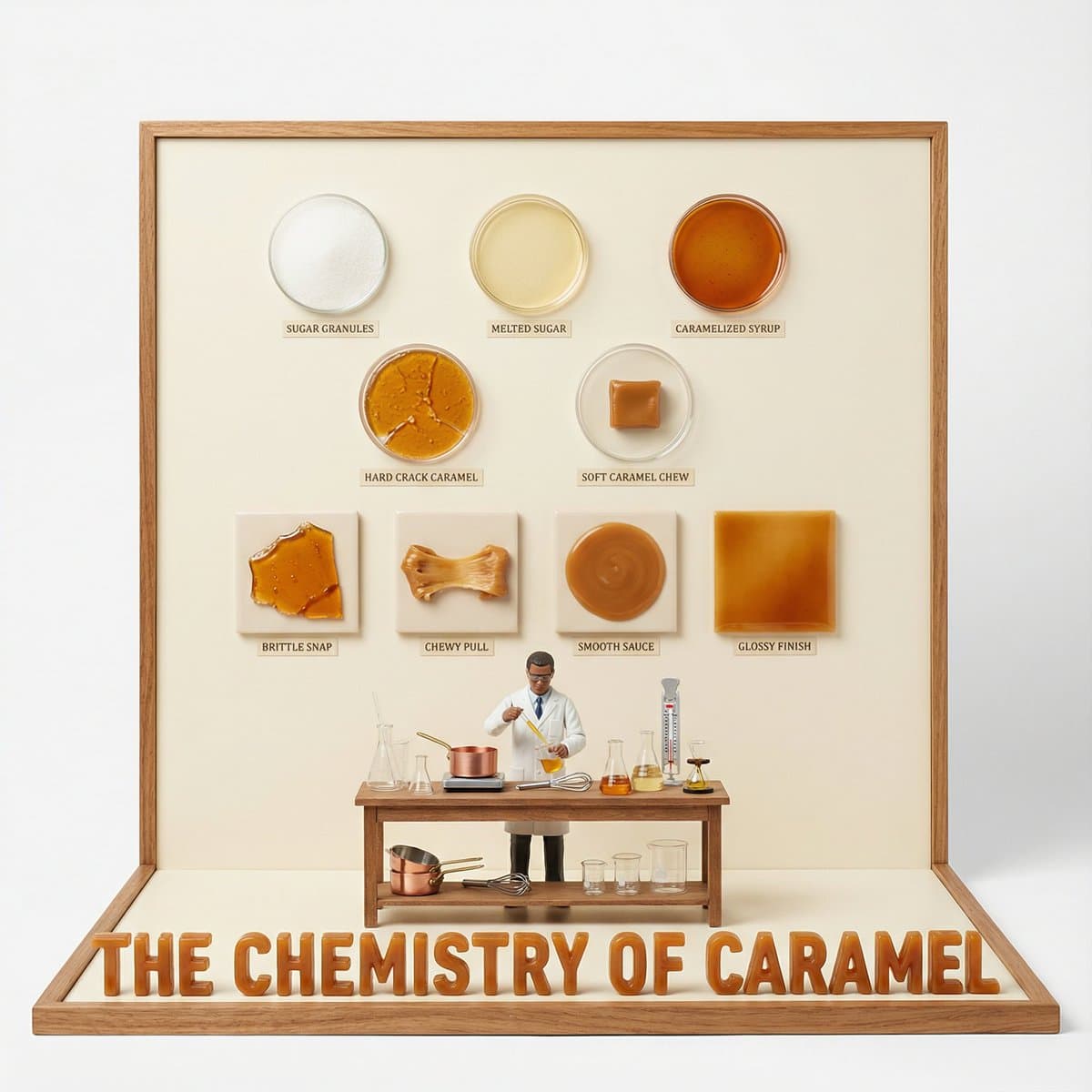 Culinary Science Diorama: The Chemistry of Chocolate — example 1