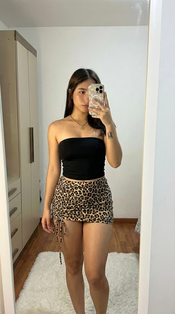 Raw High-Contrast Mirror Selfie (iPhone Ultra-Wide) — example 1