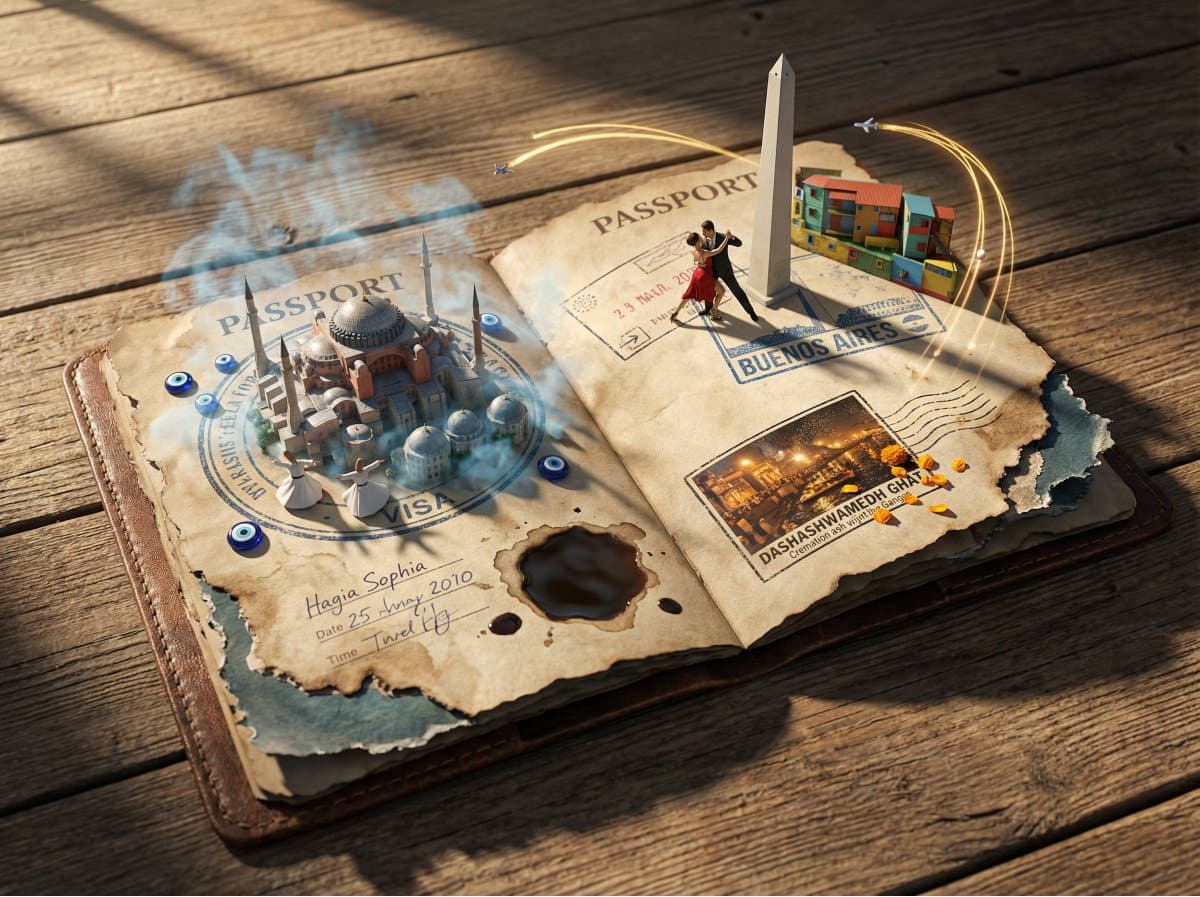 Epic 3D Passport Odyssey Scene — example 3