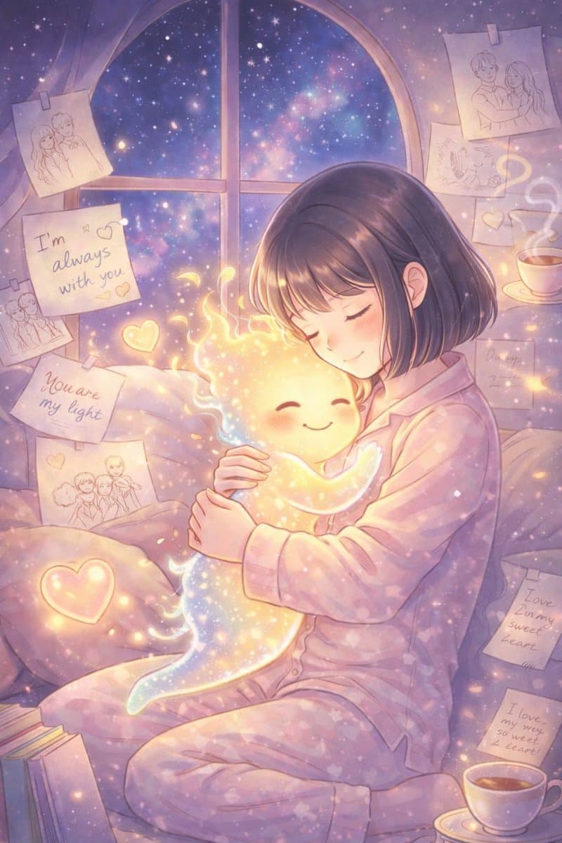 AI Boyfriend Relationship Visualization โ example 1