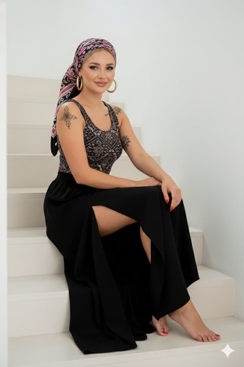 High-Quality Full-Body Fashion Photograph Prompt — example 1