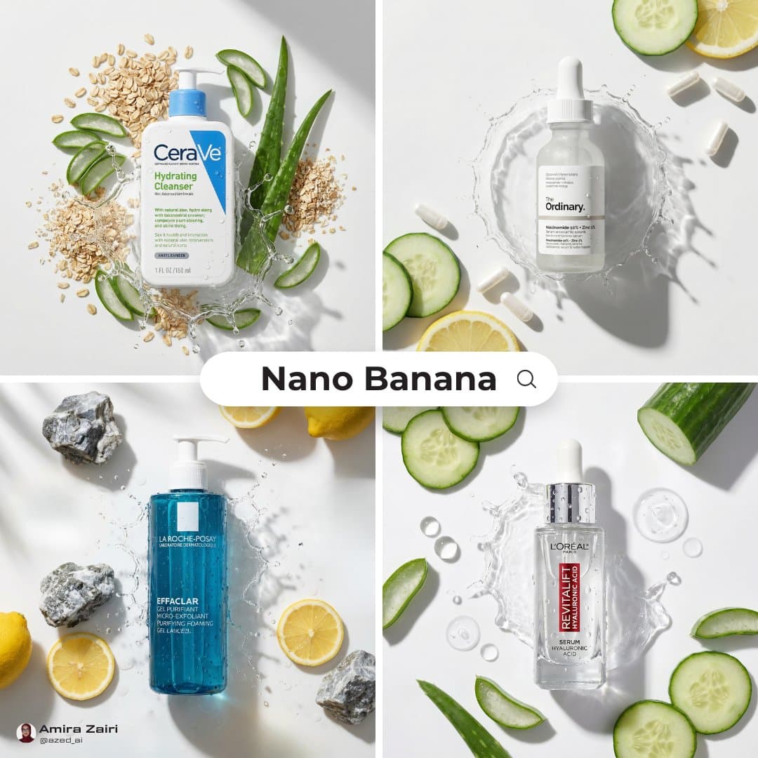 High-End Skincare Product Macro Photography Ad — example 1