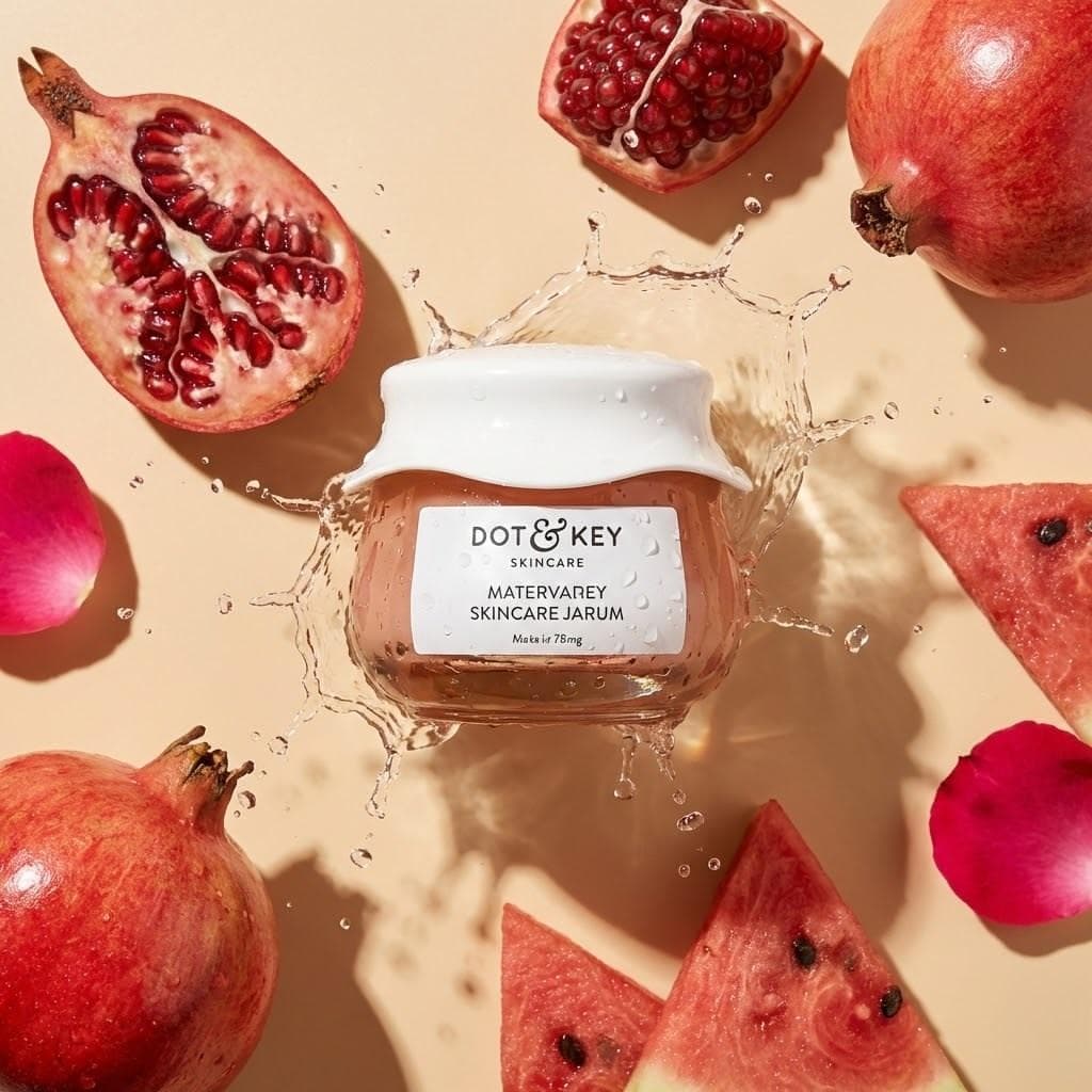 High-End Skincare Product Flat Lay — example 2