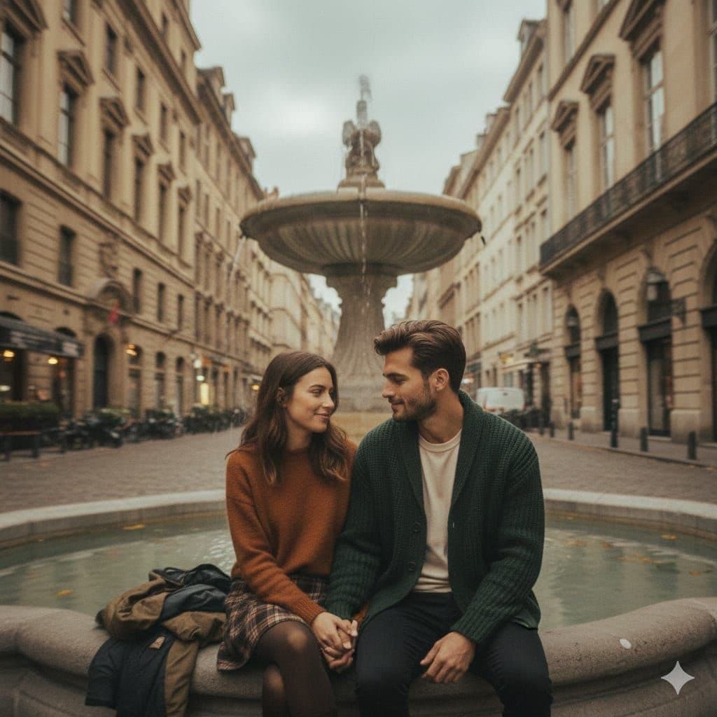 Cinematic Romantic Street Photography — example 1