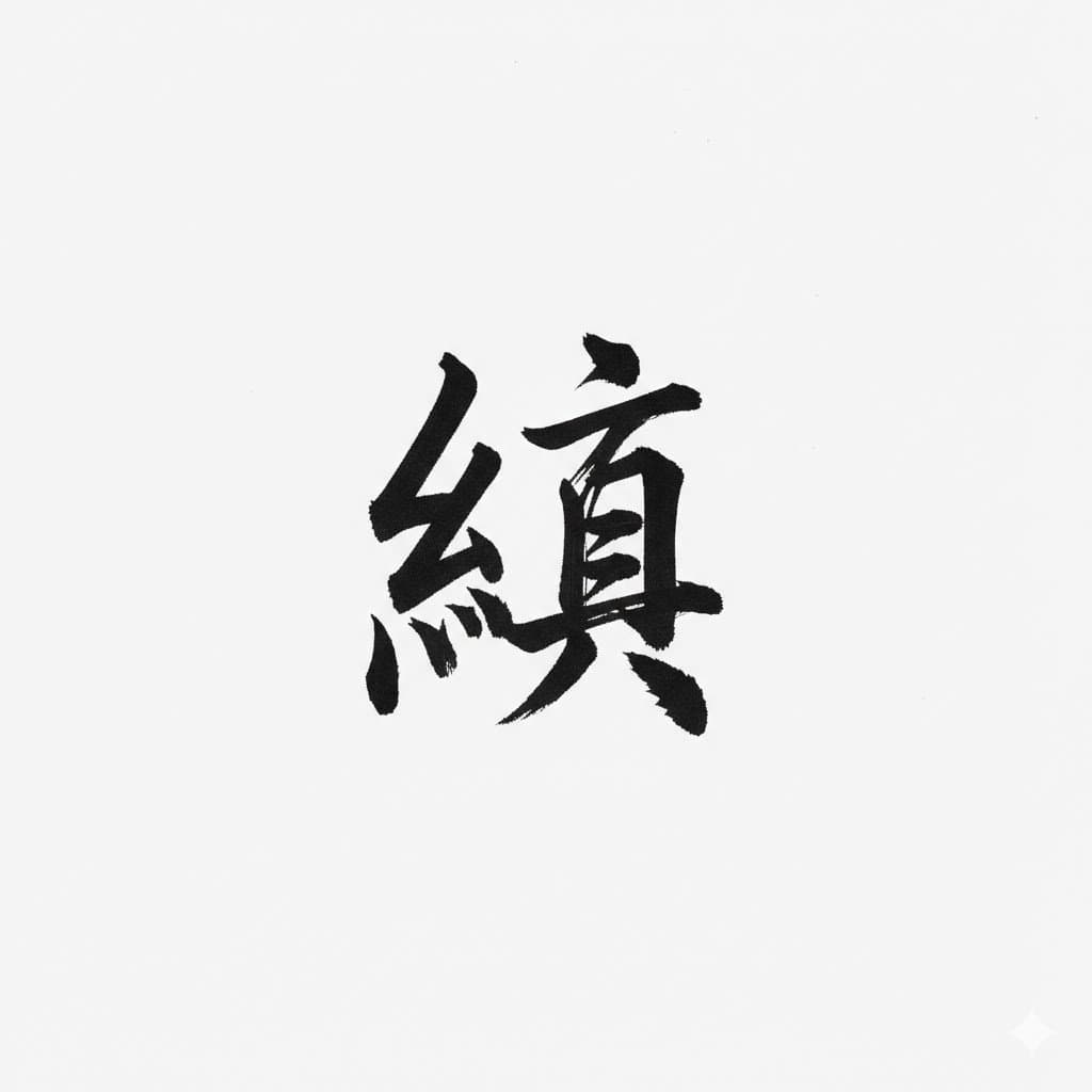 AI Generation of Custom Calligraphy Font Library — example 2