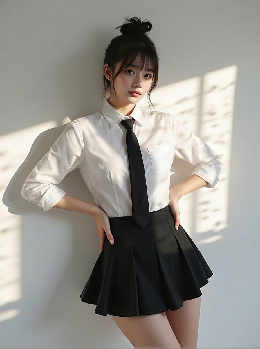Change clothing to match reference outfit — example 1