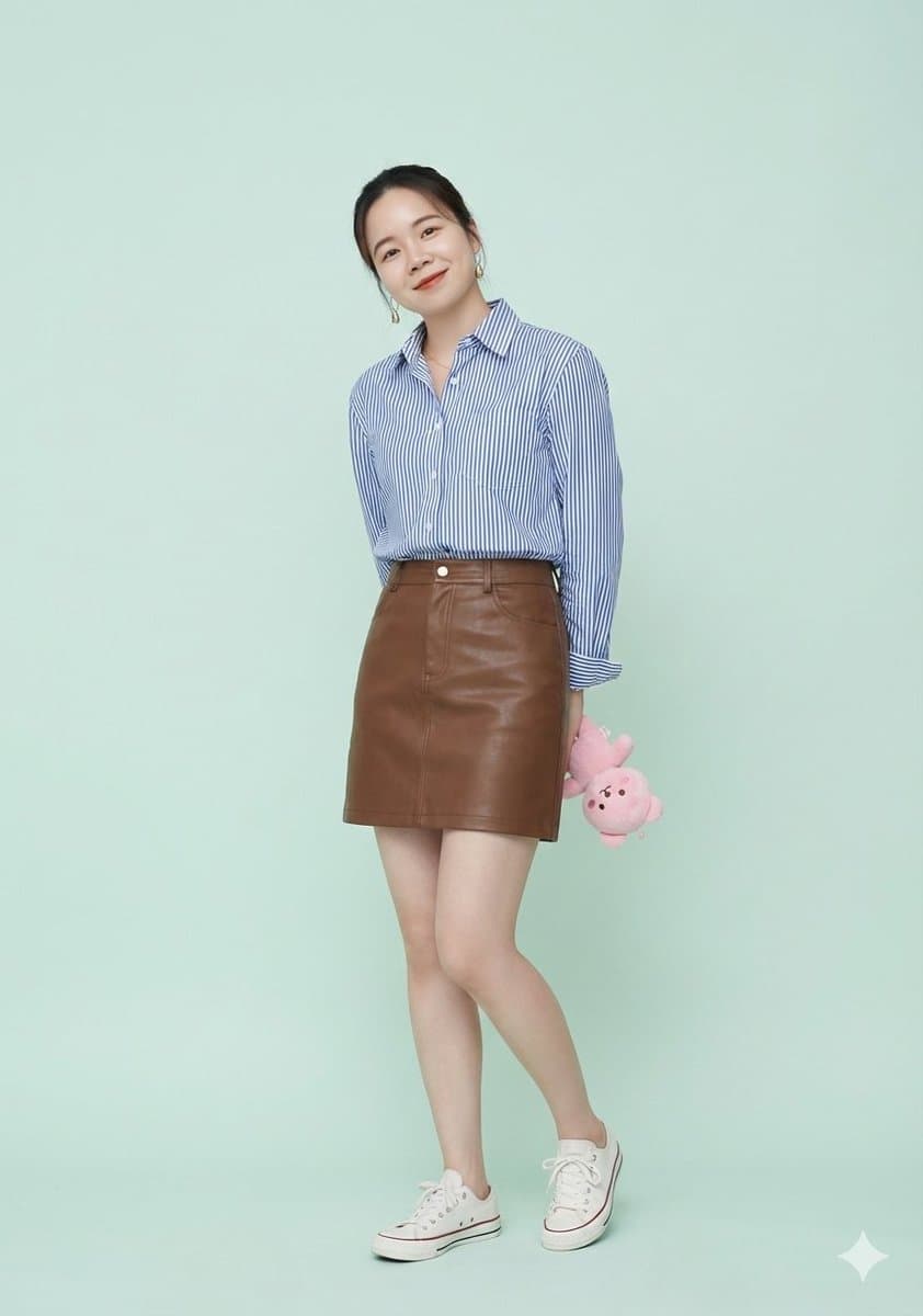 Cute Style Portrait with Identity Lock and Specific Outfit — example 2