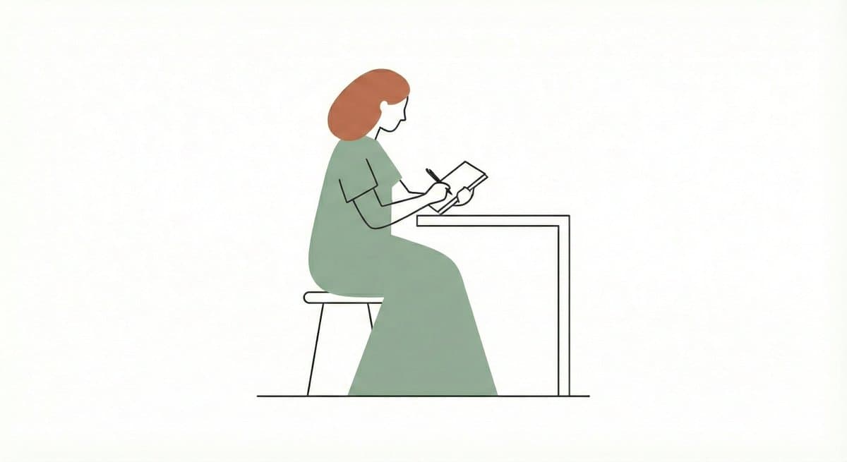 Line and Shape Hybrid Illustration Prompt — example 2