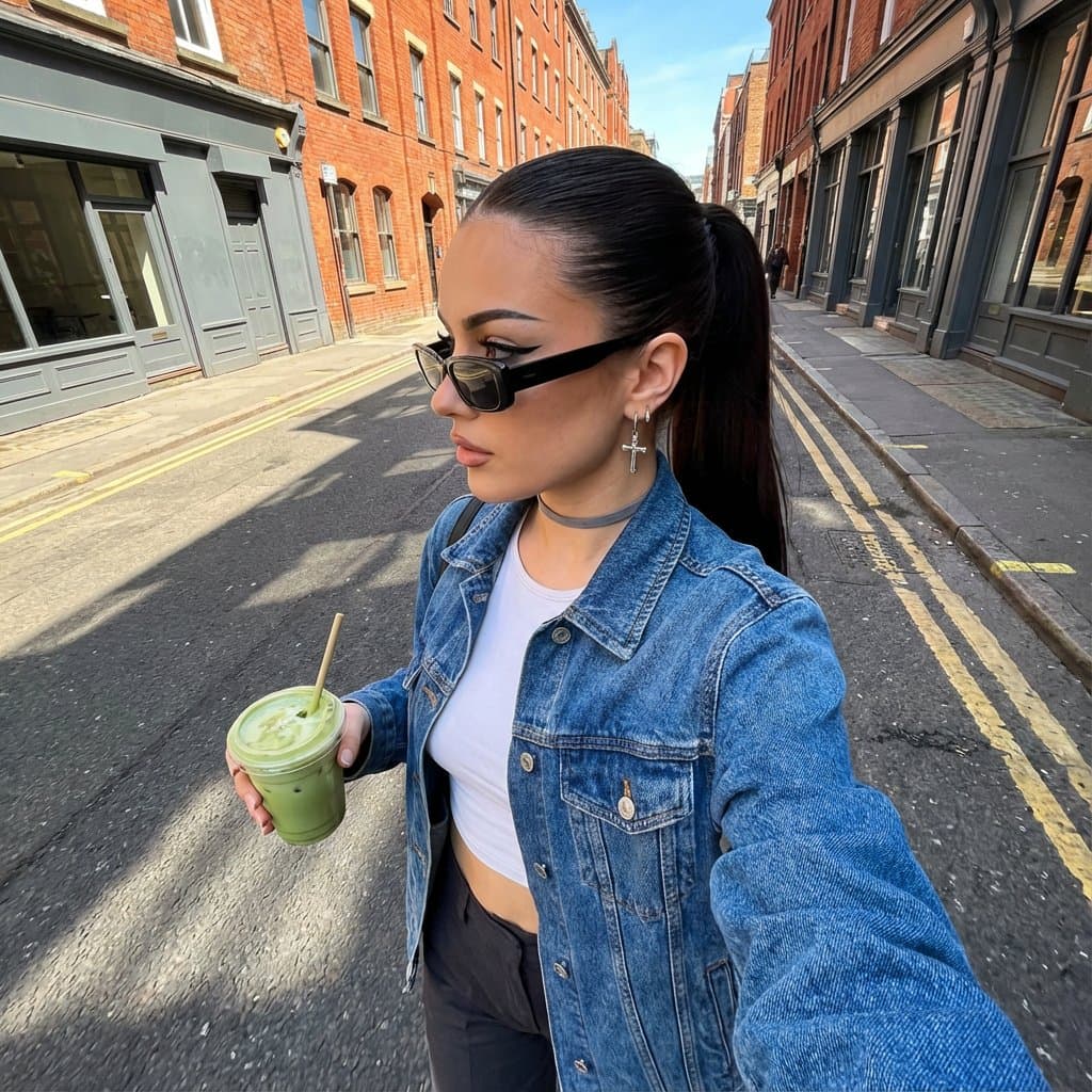 Urban Street Fashion Portrait Prompt — example 1