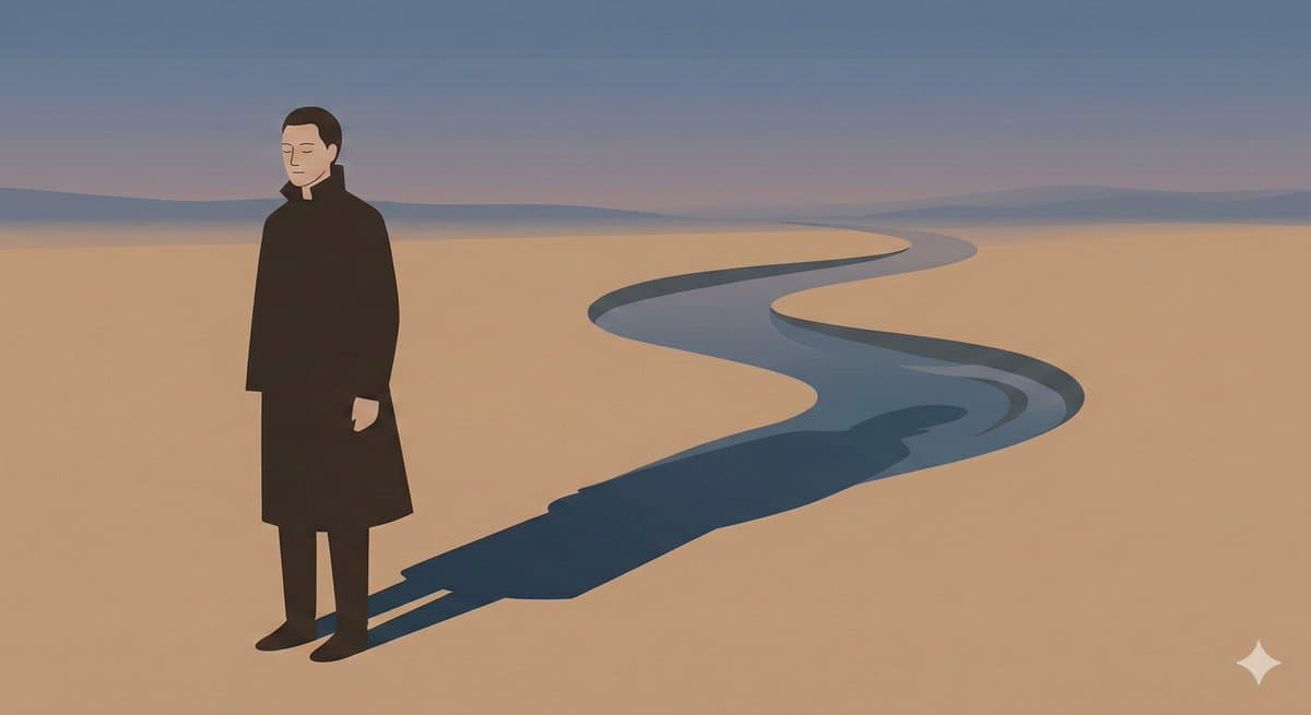 Poetic Minimal Illustration Template — example 1